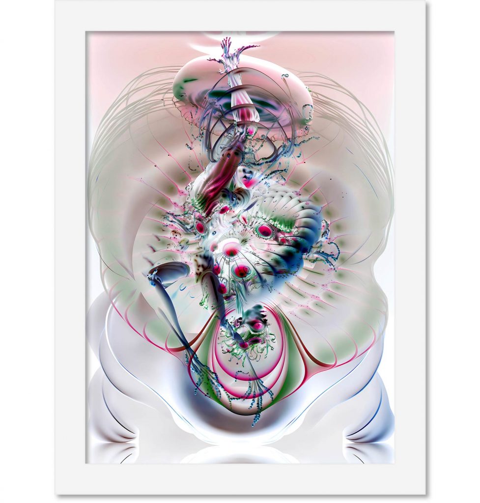 Synthetic Anatomies 4, by Mathias Vef, 2023 60x80 cm Fine Art Print on Hahnemühle Pearl Paper Edition of 5 Also Available in an Edition of 10 in 40x50 cm