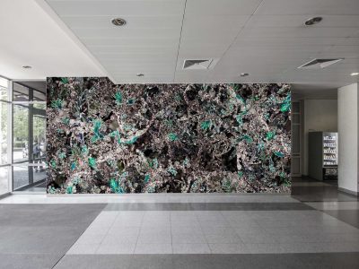 Mural Amphigony, Charité Campus Virchow Klinikum, Berlin, Mathias Vef, 2017